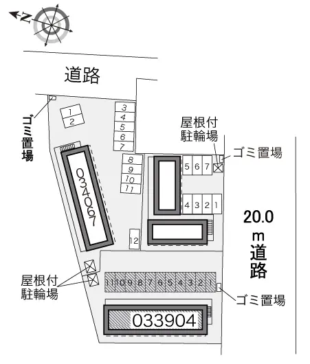 札幌市白石区菊水上町二条２丁目 月極駐車場